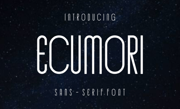 Ecumori Font: Fonts Free Download Ecumori Font - Featured Image
