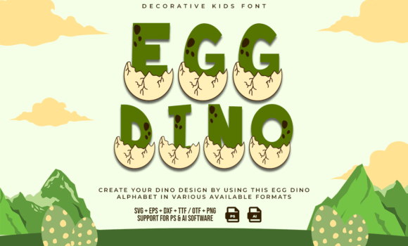 Egg Dino Font: Fonts Free Download Egg Dino Font - Featured Image