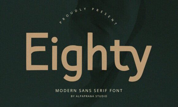 Eighty Font - Featured Image