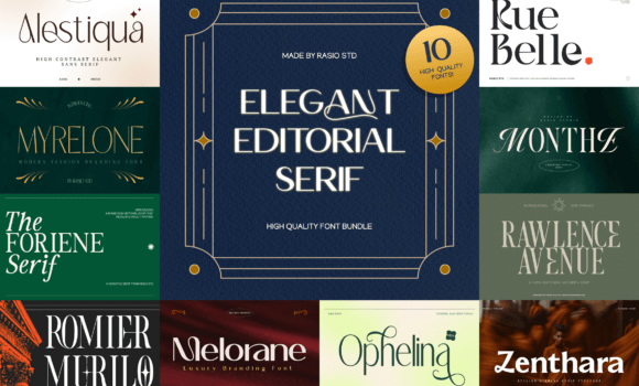Elegant Editorial Font - Featured Image