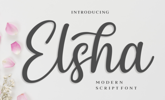 Elsha Font: Fonts Free Download Elsha Font - Featured Image
