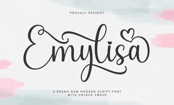 Emylisa Font: Fonts Free Download Emylisa Font - Featured Image