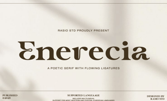 Enerecia Font: Fonts Free Download Enerecia Font - Featured Image