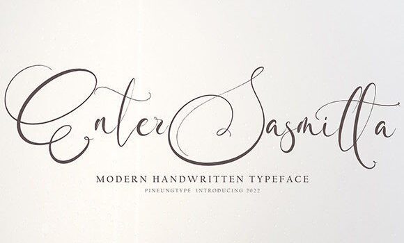 Enter Sasmitta Font: Fonts Free Download Enter Sasmitta Font - Featured Image