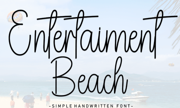 Entertaiment Beach Font - Featured Image