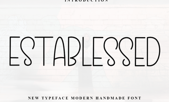 Establessed Font - Featured Image