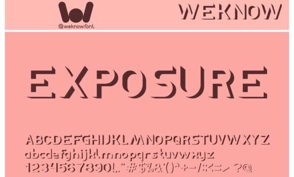 Exposure Font - Featured Image