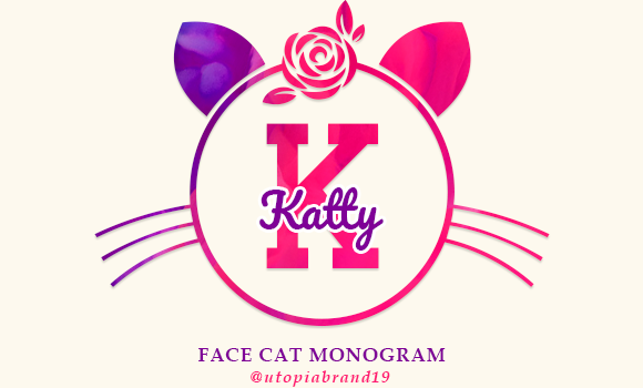 Face Cat Monogram Font - Featured Image