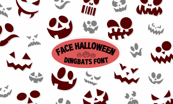 Face Halloween Font - Featured Image
