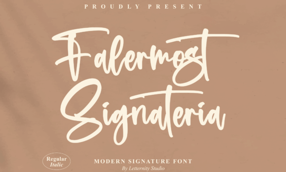 Falermost Signateria Font: Fonts Free Download Falermost Signateria Font - Featured Image