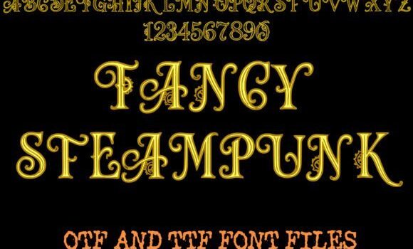 Fancy Steampunk Font: Fonts Free Download Fancy Steampunk Font - Featured Image