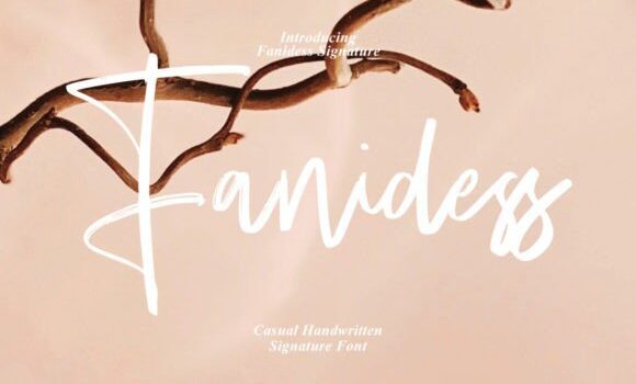 Fanidess Font: Fonts Free Download Fanidess Font - Featured Image