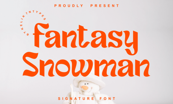 Fantasy Snowman Font: Fonts Free Download Fantasy Snowman Font - Featured Image
