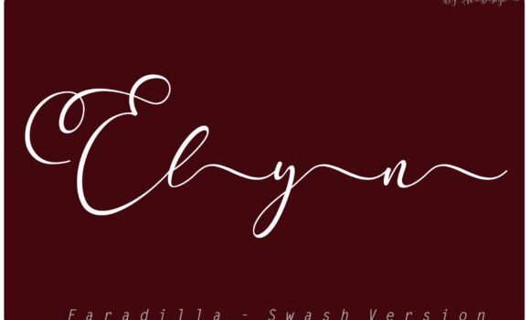 Faradilla Script Font: Fonts Free Download Faradilla Script Font - Featured Image