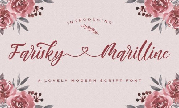 Farisky Marlline Font: Fonts Free Download Farisky Marlline Font - Featured Image