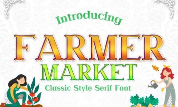 Farmer Market Font - Featured Image