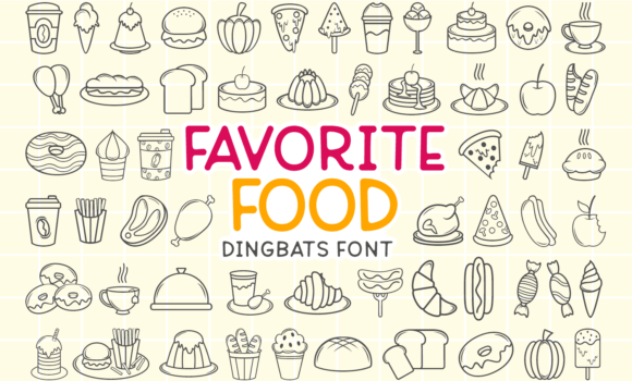 Favorite Food Font: Fonts Free Download Favorite Food Font - Featured Image