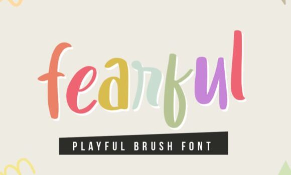 Fearful Font: Fonts Free Download Fearful Font - Featured Image