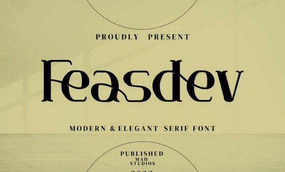 Feasdev Font - Featured Image