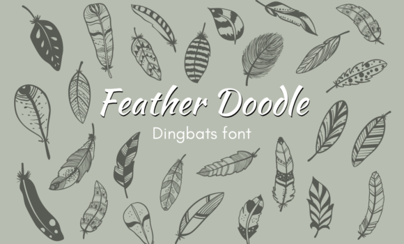 Feather Doodle Font: Fonts Free Download Feather Doodle Font - Featured Image