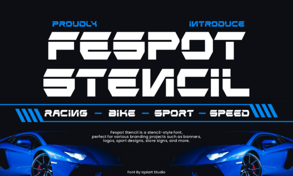 Fespot Stencil Font: Fonts Free Download Fespot Stencil Font - Featured Image