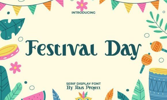 Festival Day Font: Fonts Free Download Festival Day Font - Featured Image