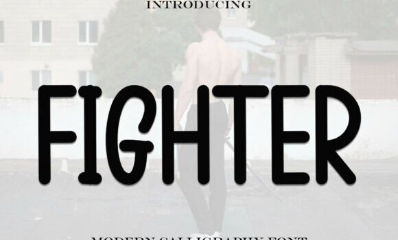 Fighter Font - Featured Image