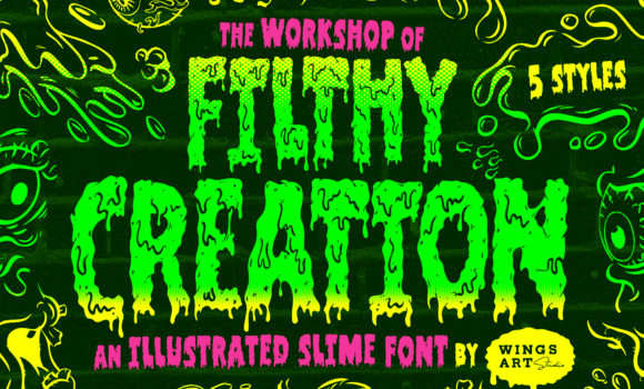 Filthy Creation Font: Fonts Free Download Filthy Creation Font - Featured Image