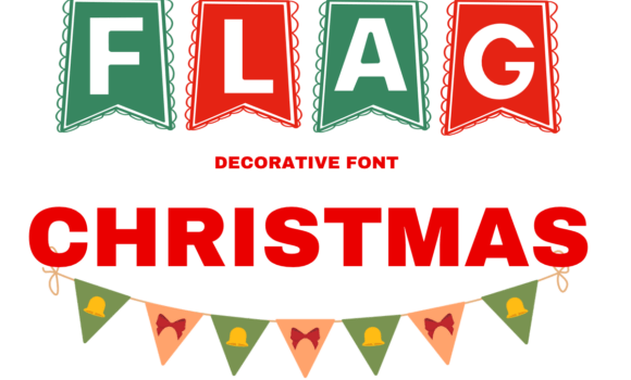 Flag Christmas Font: Fonts Free Download Flag Christmas Font - Featured Image