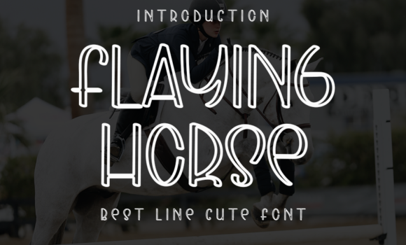 Flaying Horse Font: Fonts Free Download Flaying Horse Font - Featured Image
