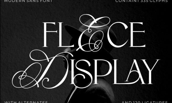 Flece Display Font: Fonts Free Download Flece Display Font - Featured Image