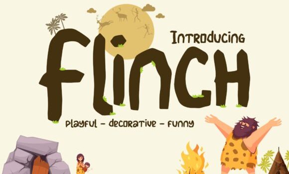 Flinch Font: Fonts Free Download Flinch Font - Featured Image
