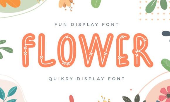 Flower Yellow Font: Fonts Free Download Flower Yellow Font - Featured Image