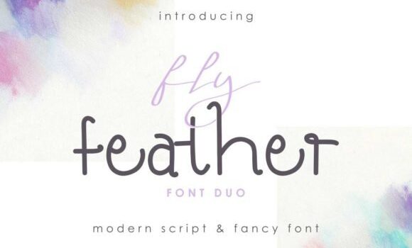 Fly Feather Duo Font: Fonts Free Download Fly Feather Duo Font - Featured Image