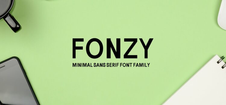 Fonzy Font - Featured Image