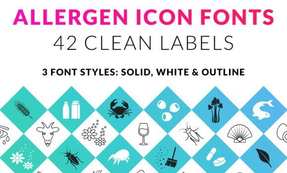 Food & Allergen Font - Featured Image