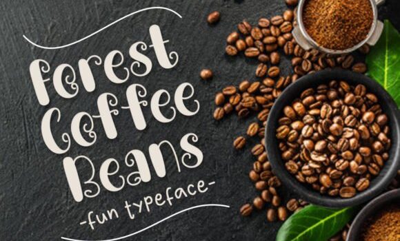 Forest Coffee Beans Font: Fonts Free Download Forest Coffee Beans Font - Featured Image
