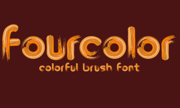 Fourcolor Font - Featured Image