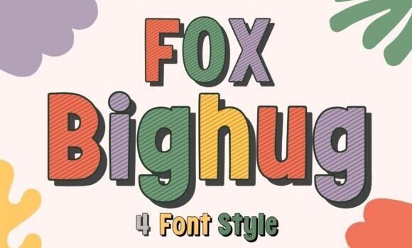 Fox Bighug Font - Featured Image