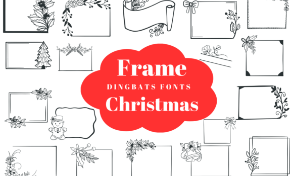 Frame Christmas Font - Featured Image