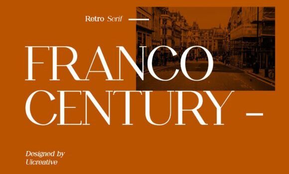 Franco Century Font: Fonts Free Download Franco Century Font - Featured Image
