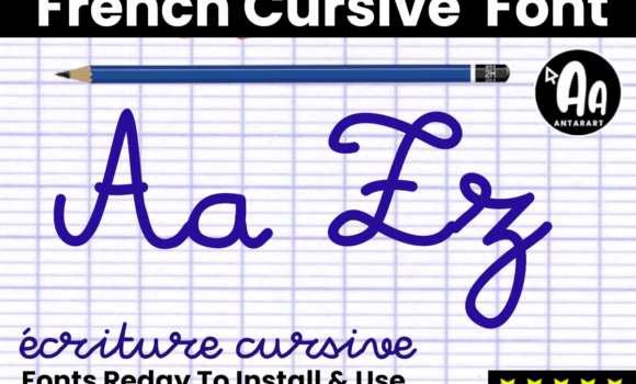 French Cursive Font: Fonts Free Download French Cursive Font - Featured Image