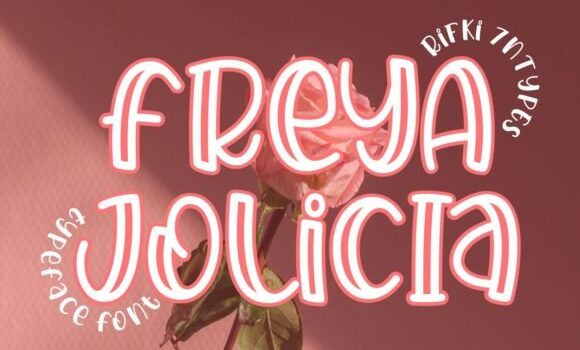 Freya Jolicia Font - Featured Image