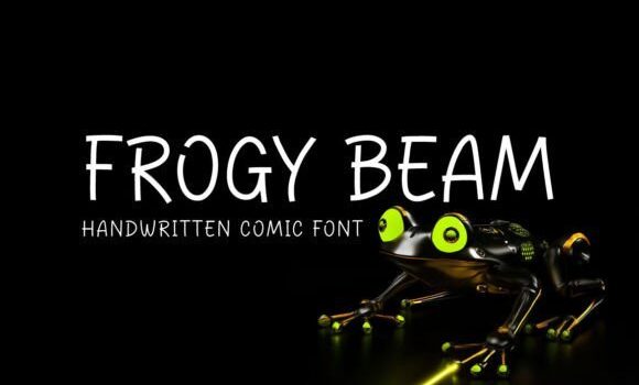Frogy Beam Font: Fonts Free Download Frogy Beam Font - Featured Image
