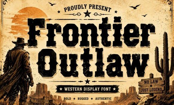 Frontier Outlaw Font: Fonts Free Download Frontier Outlaw Font - Featured Image