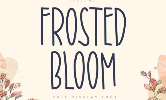 Frosted Bloom Font: Fonts Free Download Frosted Bloom Font - Featured Image