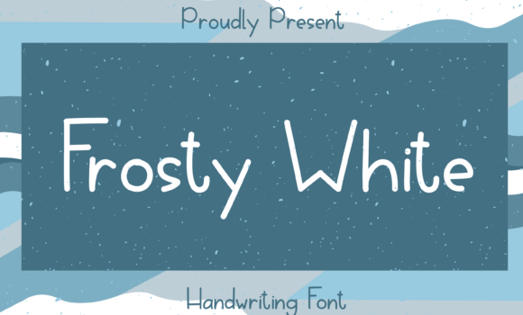 Frosty White Font - Featured Image