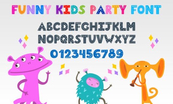 Funny Kids Party Font: Fonts Free Download Funny Kids Party Font - Featured Image