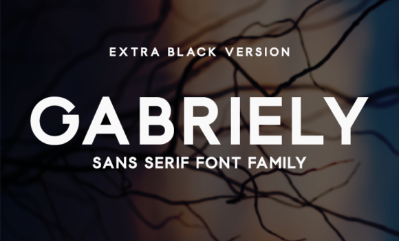 Gabriely Extra Black Font: Fonts Free Download Gabriely Extra Black Font - Featured Image