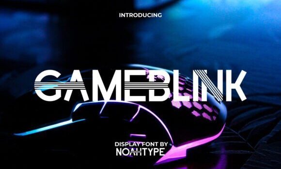 Gameblink Font: Fonts Free Download Gameblink Font - Featured Image